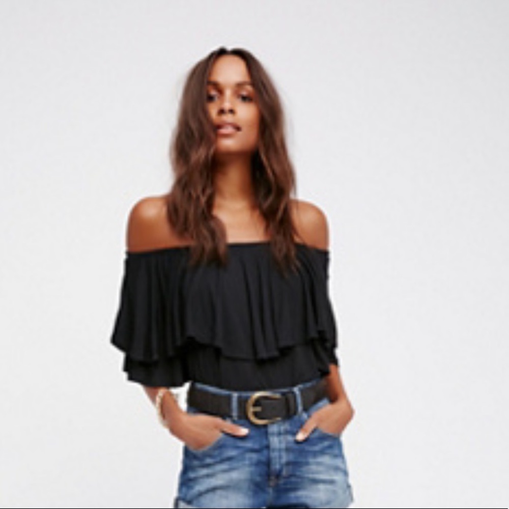 COPY - Free People Pretty Lady Off the Shoulder Top